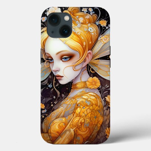 Niedlich Gelbe Märchen Fantasy Art Case-Mate iPhone Hülle (Rückseite)