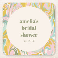 Niedlich Gelbe Pastete Abstraktes Brautparty