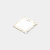 Niedlich Gelbe Sterne Muster Kids Nachhinweise Post-it Klebezettel (angewinkelt)