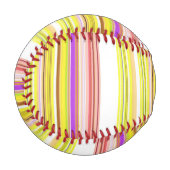 Niedlich-gelbe Streifen Baseball (Vorderseite Links)