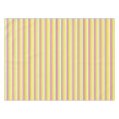 Niedlich-gelbe Streifen Tischdecke (Vorderseite (Horizontal))