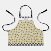Niedlich Gelbe und Schwarze Honigbiene Kindergarte Schürze (Vorderseite)