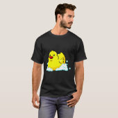 Niedlich-Gelber Gummi-Ducky-Geschenk Funny Duck Su T-Shirt (Vorne ganz)