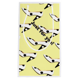 Niedlich-Gelber High Heel Shoe Kleine Geschenktüte