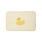 Niedlich-Gelber Rubby Ducky Bath Mat Badematte (Vorderseite)