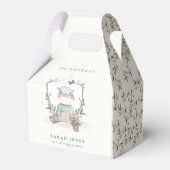 Niedlich-gelbes Hippo-Foliage jedes Lebensalter Geschenkschachtel (Rückseite)