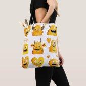 Niedlich-Gelbkehl-Monster Tasche (Von Nahem)