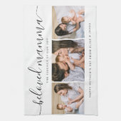 Niedlich Geliebte Mamma Mama Mütter Tag FotoCollag Geschirrtuch (Vertikal)