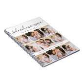 Niedlich Geliebte Mamma Mama Mütter Tag FotoCollag Notizblock (Rechte Seite)