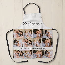 Niedlich Geliebte Mamma Mama Mütter Tag FotoCollag Schürze