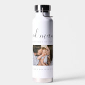Niedlich Geliebte Mamma Mama Mütter Tag FotoCollag Trinkflasche (Links)