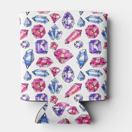 Niedlich Gem Muster Dosenkühler (Rückseite)