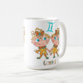 Niedlich Gemini Twins Kaffeetasse (VorderseiteRechts)