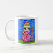 Niedlich Genie Bly Dancer Doll Girl mit Big Eyes Kaffeetasse (Links)