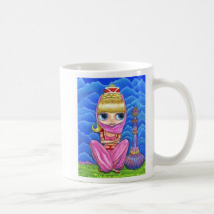 Niedlich Genie Bly Dancer Doll Girl mit Big Eyes Kaffeetasse