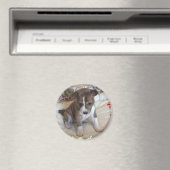 Niedlich genug Basenji Pup Magnet (In Situ (Geschirrspüler))