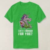 Niedlich genug für Sie, wenn Sie ein Husten mit Mu T-Shirt (Design vorne)