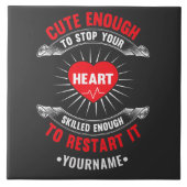 Niedlich genug, um Ihr Herz zu stoppen, qualifizie Fliese (Vorderseite)