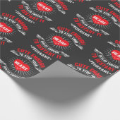 Niedlich genug, um Ihr Herz zu stoppen, qualifizie Geschenkpapier (Ecke)