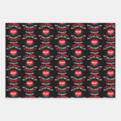 Niedlich genug, um Ihr Herz zu stoppen, qualifizie Geschenkpapier Set (Vorderseite 2)