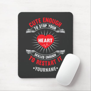 Niedlich genug, um Ihr Herz zu stoppen, qualifizie Mousepad