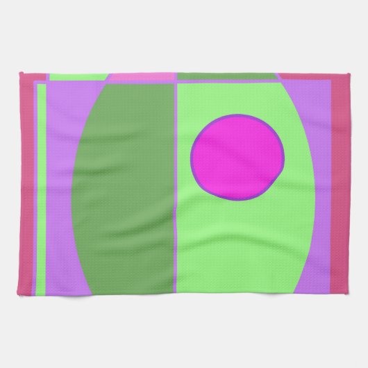 Niedlich Geometric Sherell Geschirrtuch (Horizontal)