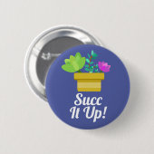 Niedlich gepolsterte Sukkulente, z. B. Button (Vorne & Hinten)