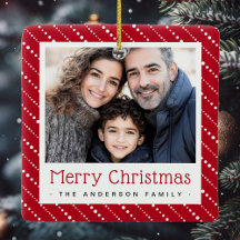 Niedlich gepunktete Streifen fröhliches Weihnachts