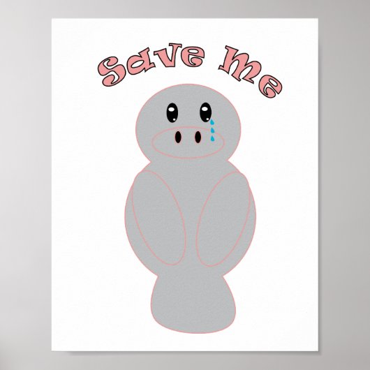Niedlich Gerettet Poster (Vorne)