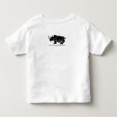 Niedlich Gerettet RHINOS - Afrika - Tierliebhaber  Kleinkind T-shirt (Rückseite)