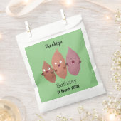 Niedlich gesang Süßkartoffeln Cartoon Gemüse Geschenktütchen (Ausgeschnitten)