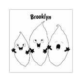 Niedlich gesang Süßkartoffeln Cartoon Gemüse Gummistempel (Prägung)