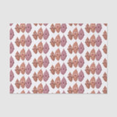 Niedlich gesang Süßkartoffeln Cartoon Gemüse Seidenpapier (Vorderseite)