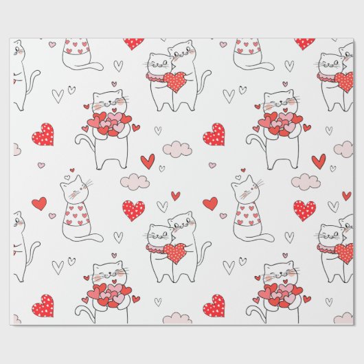 Niedlich Geschenkpapier (Flach)