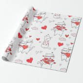 Niedlich Geschenkpapier (Ungerollt)