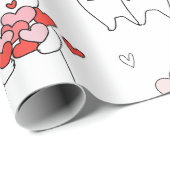 Niedlich Geschenkpapier (Rolleneckpunkt)