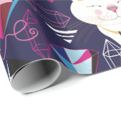 Niedlich Geschenkpapier (Rolleneckpunkt)