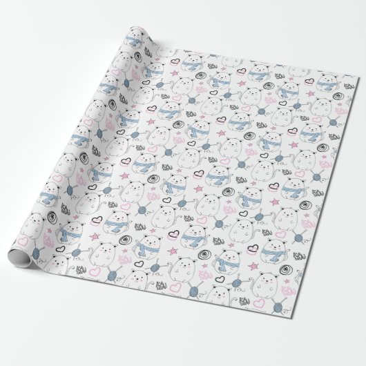 Niedlich Geschenkpapier (Ungerollt)