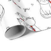 Niedlich Geschenkpapier (Rolleneckpunkt)