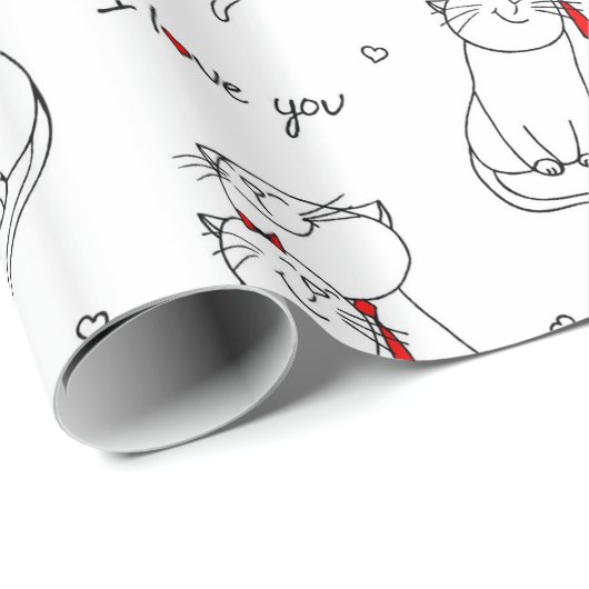 Niedlich Geschenkpapier (Rolleneckpunkt)