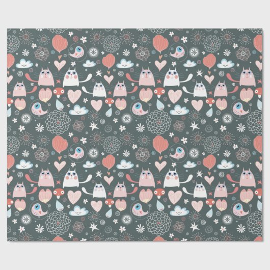 Niedlich Geschenkpapier (Flach)