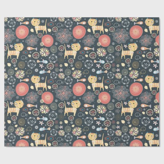 Niedlich Geschenkpapier (Flach)