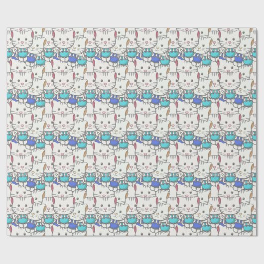 Niedlich Geschenkpapier (Flach)