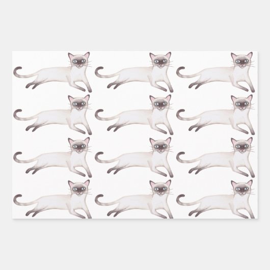 Niedlich Geschenkpapier Set (Vorderseite 3)