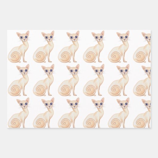 Niedlich Geschenkpapier Set (Vorderseite)