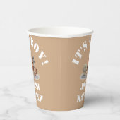 Niedlich gestopfte Tiere Pappbecher (Rechts)