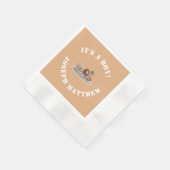 Niedlich gestopfte Tiere Serviette (Ecke)