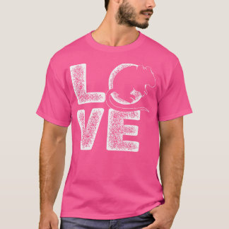 Niedlich gestört in Liebe Gerbil Theme Idee für An T-Shirt