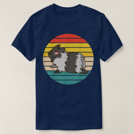 Niedlich gestreiftes Guinea T-Shirt (Design vorne)