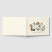 Niedlich gestrichene Waldtiere Gästebuch (Voll)